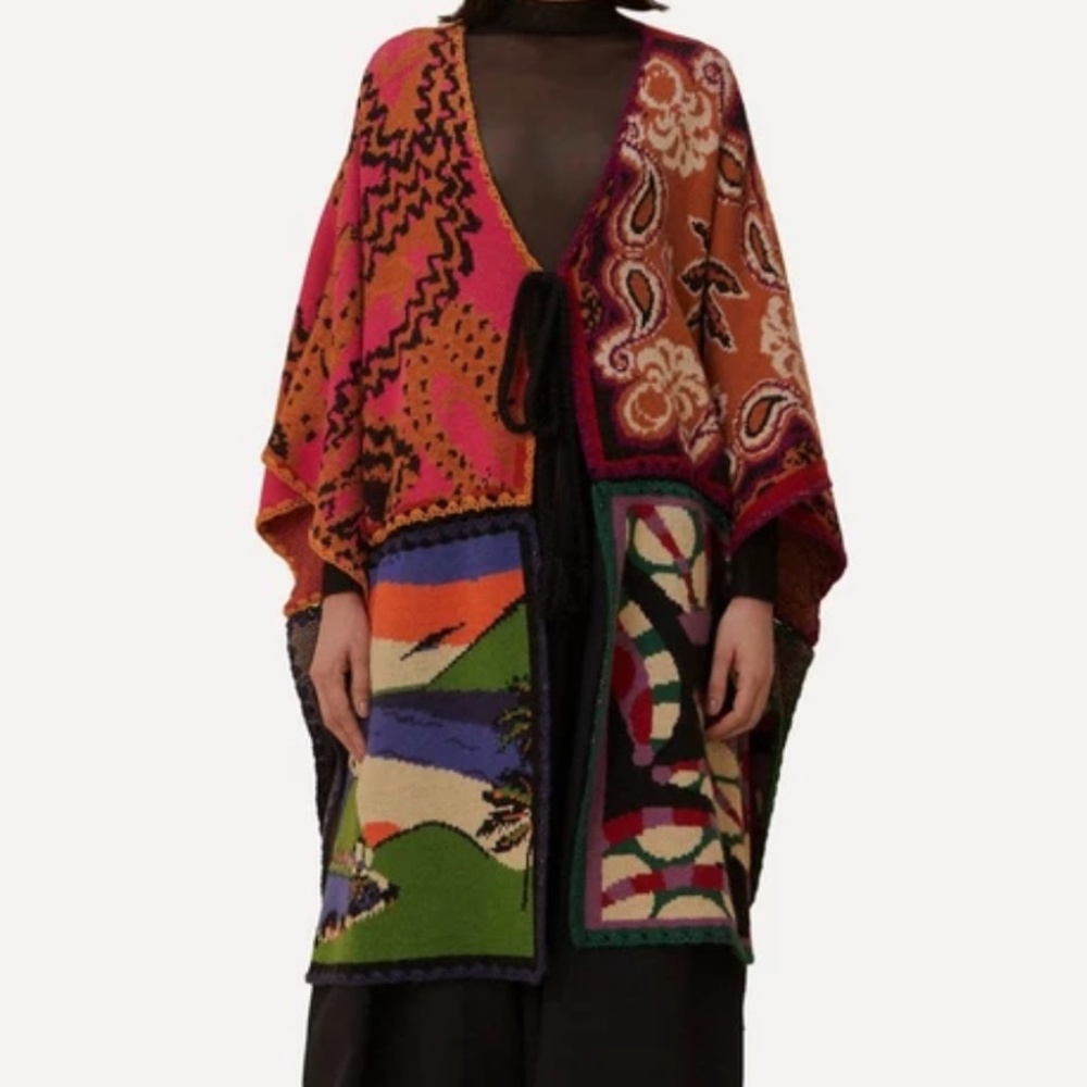 ISO (Wanting to Buy) Farm Rio Mixed Print Knitted Kimono